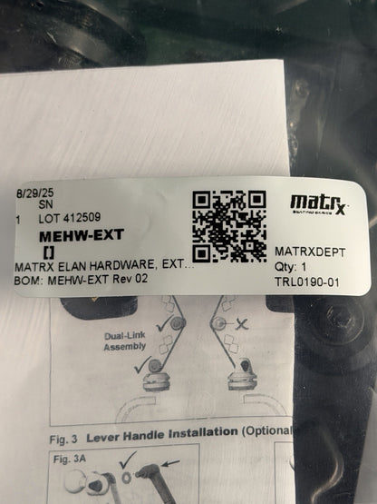 NEW Invacare Matrx SNUG Headrest w/ Stem & Braclet for Power Wheelchairs #L019