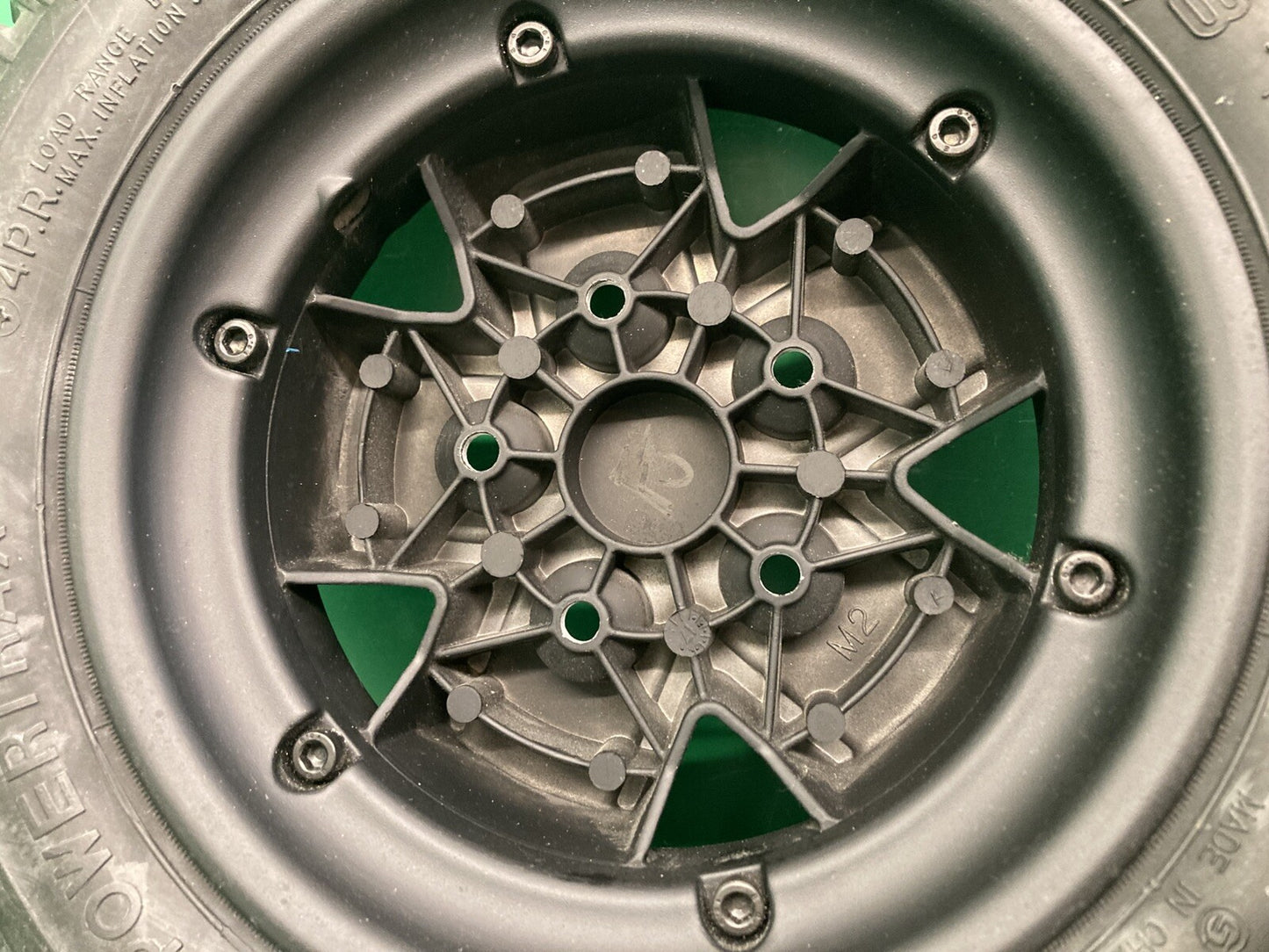 Drive Wheel Assembly for Quantum 4Front & Edge 3 Powerchairs -FULL TREAD* #K393
