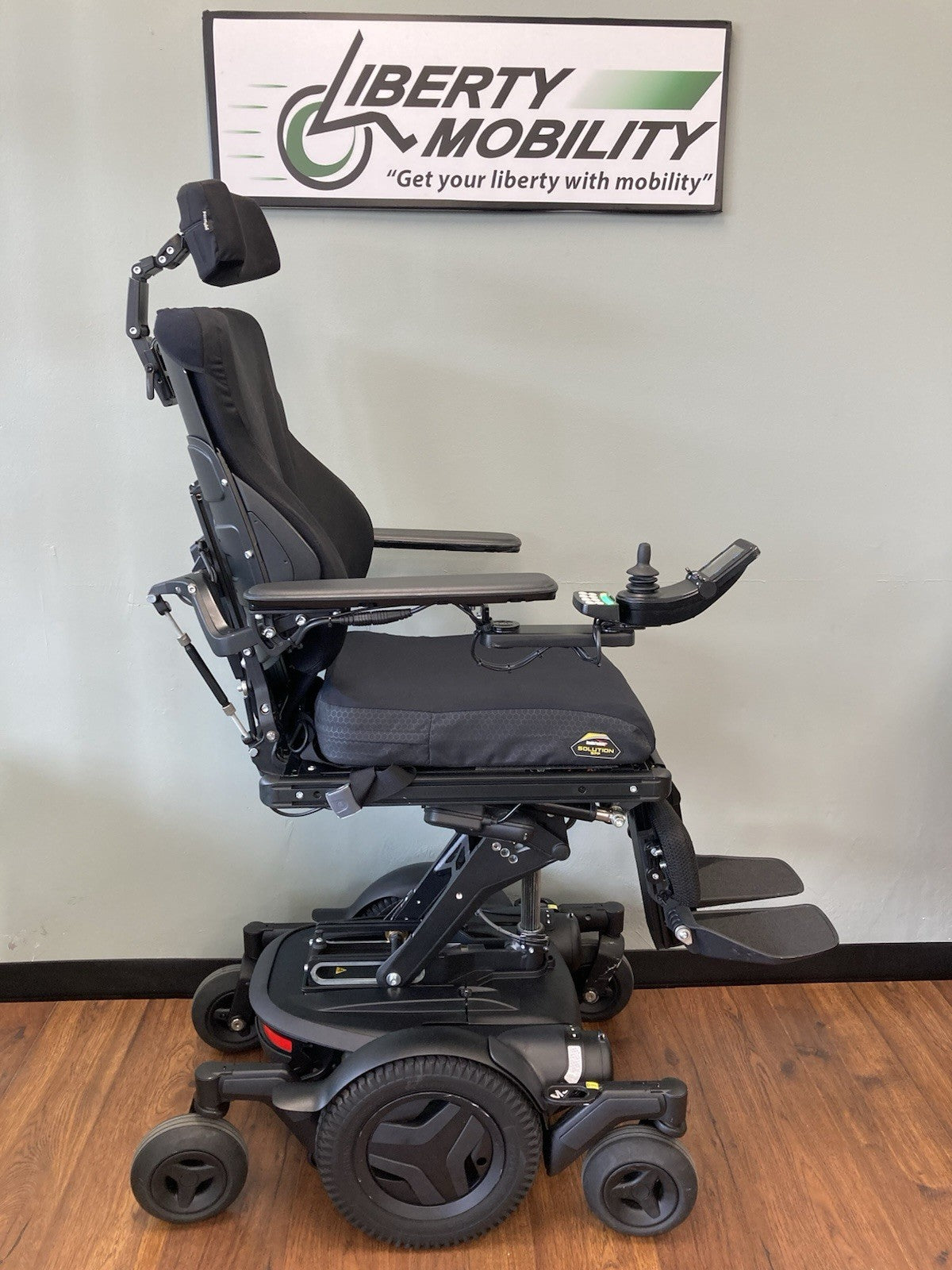 2021 Permobil F3 w/ Elevate, Tilt, Recline, Legs & 20° Anterior Tilt  #7630