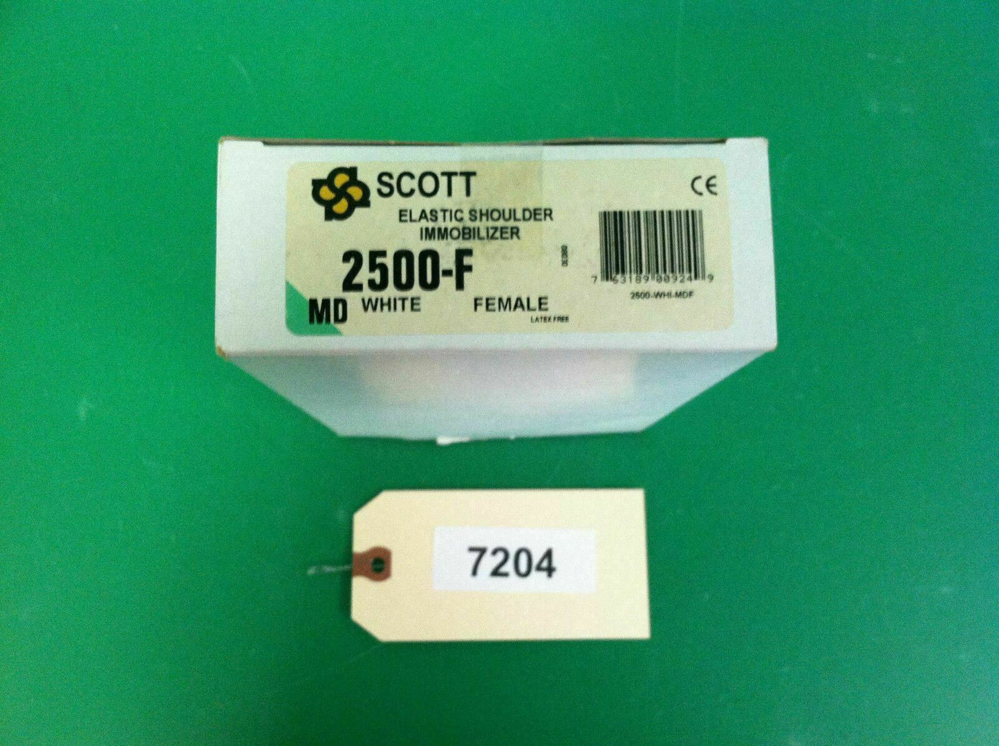 Scott Elastic Shoulder Immobilizer (White)(MEDIUM)(2500-Female) #7204