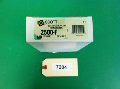 Scott Elastic Shoulder Immobilizer (White)(MEDIUM)(2500-Female) #7204