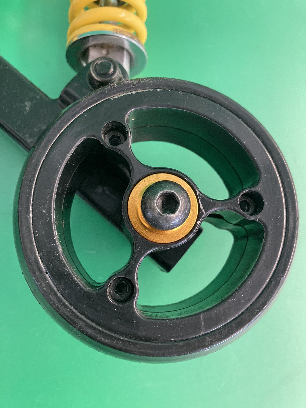 Shock Absorbers & Anti Tip Wheel Assembly for Trident HD Power Wheelchair #J706