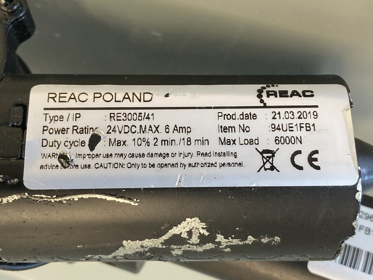 Quantum TB3 REAC Tilt Actuator Type: RE3005/41- 94UE1FB1 -for Powerchair #L201