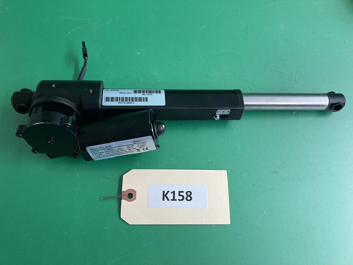 Recline Actuator Model: ACT8120001/41 for RE3004/41 Quantum wheelchairs #K158