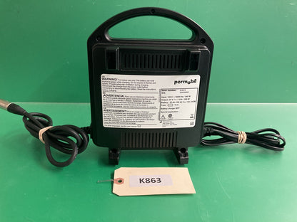 Permobil 10 amp VoltPro Power Wheelchair Battery Charger 24V 10A 616270 #K863