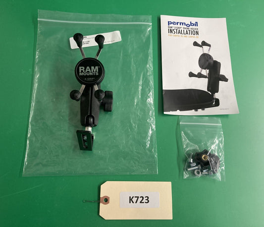 Permobil Ram X-Grip Phone Holder for Permobil Power Wheelchair 324166 #K723