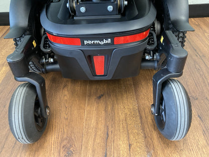 2021 Permobil F3 w/ Elevate, Tilt, Recline, Legs & 20° Anterior Tilt  #7630