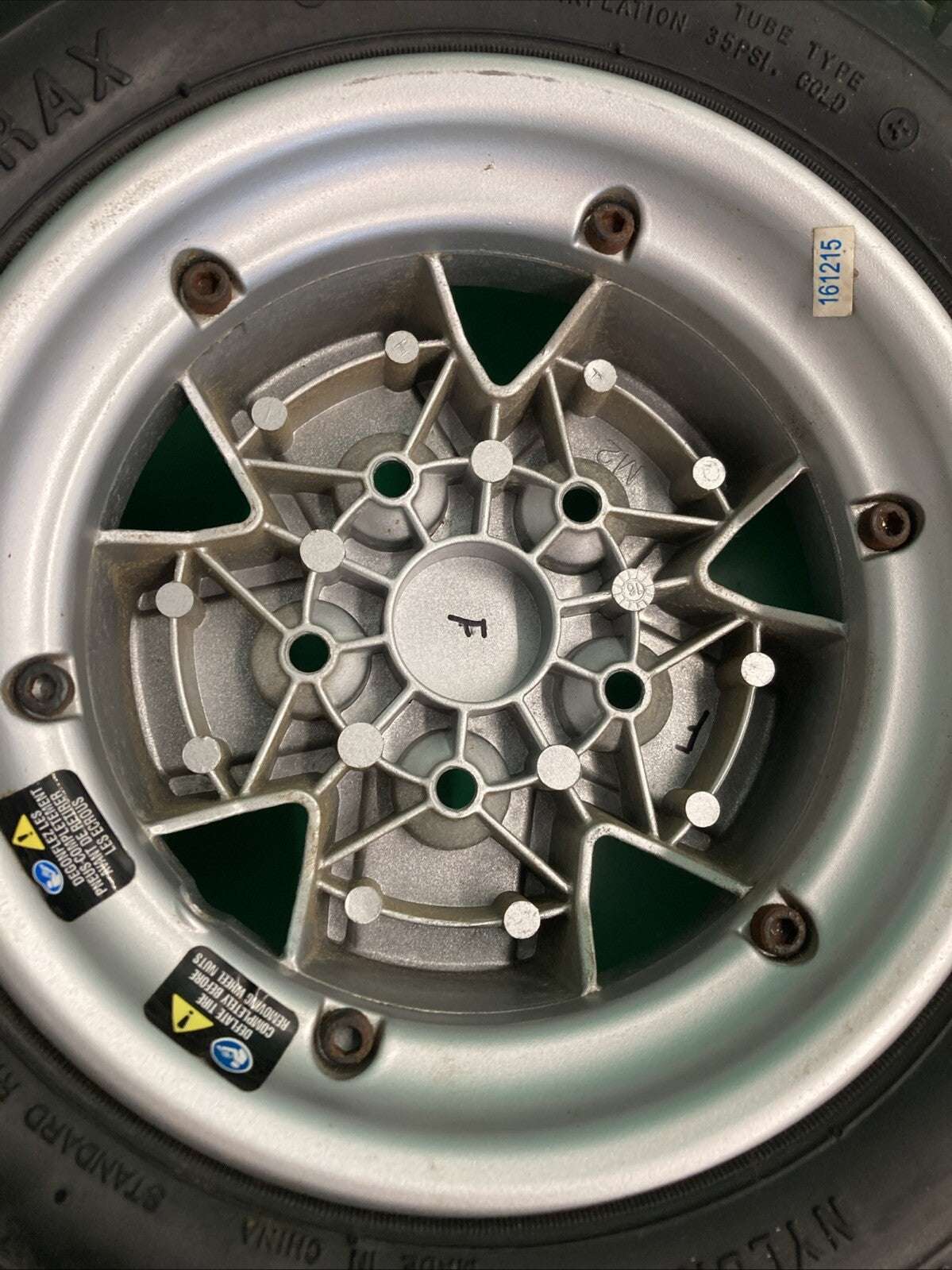 14"x3" Solid Drive Wheels for Jazzy 600 ES Power Wheelchair WHLASMB7120004 #K380