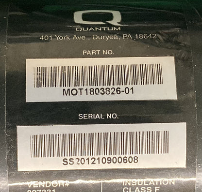 Motors for Pride Quantum J4 / J4 HD Wheelchair MOT1803826-01 MOT1803825-01 #K947