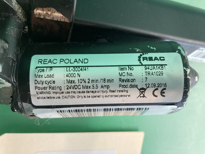 REAC Power Leg Actuator Type: LL-3004/41- Item #: 94UA1KB1 - TRA1029 #K182