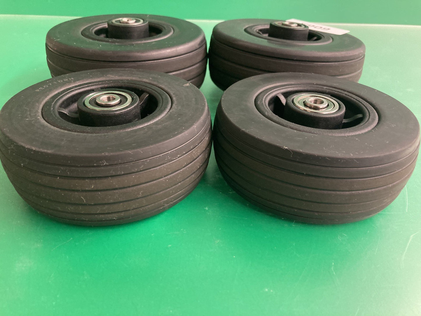 5" Front & 6" Rear Caster Wheels for Quantum Edge 3 Stretto Wheelchair #K909