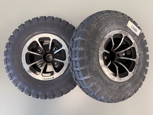 Solid Drive Wheels for the Quantum 1450 & Jazzy 1450 Power Wheelchair #L160