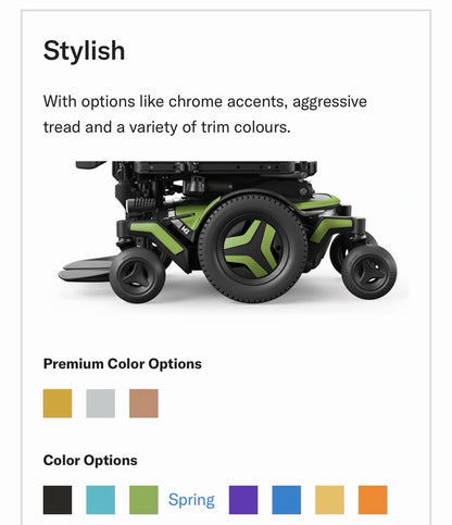 2024 Permobil M VS Corpus Stander Power Wheelchair - 5 Power Functions #LM7619