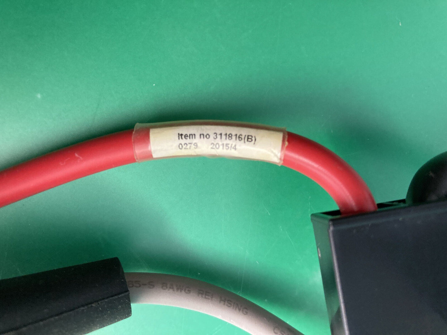 Battery Wiring Harness & Breaker for the Permobil F3 Power Wheelchair  #J407