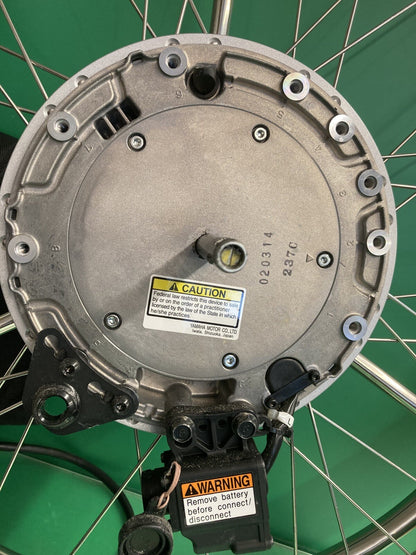 Yamaha Sunrise Quickie 24"x1 3/8" Power Assist Xtender Wheelchair Wheels #K696