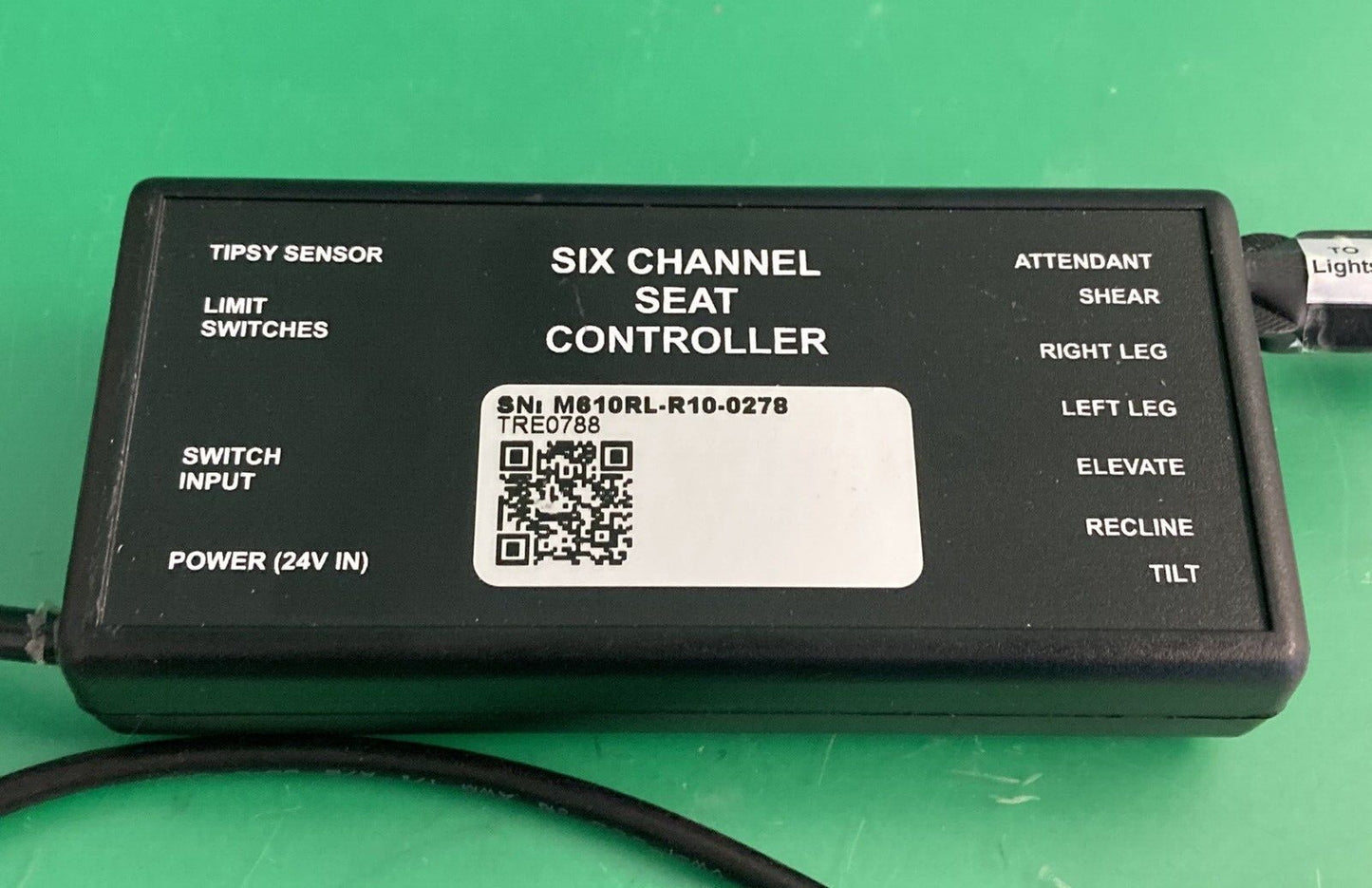 RNET Six Channel Seat Controller w/ Attendant Control for Power Wheelchair #K360