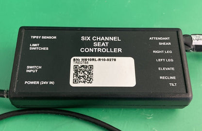 RNET Six Channel Seat Controller w/ Attendant Control for Power Wheelchair #K360