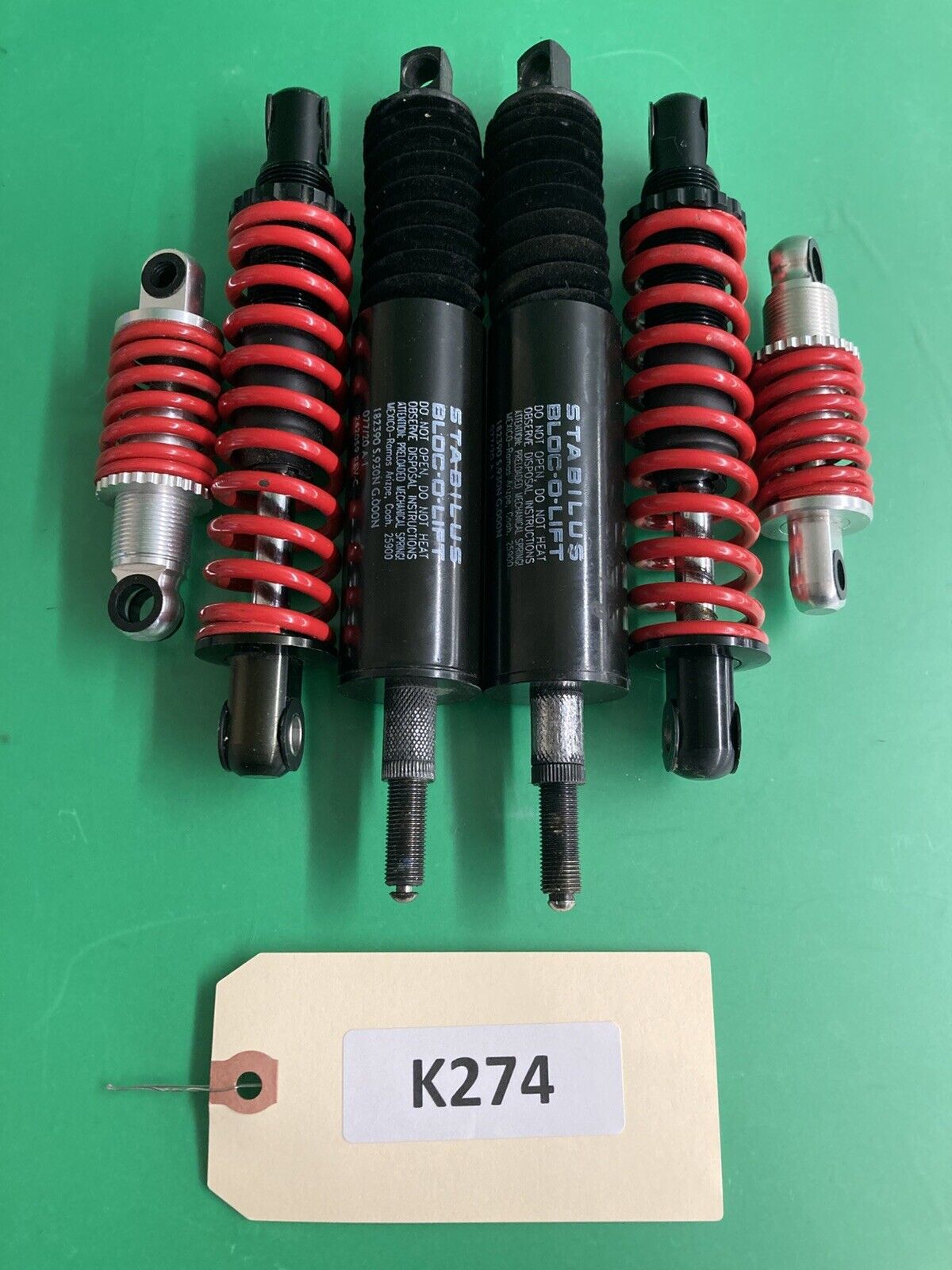 Set of 6 Shock Absorbers, Suspension for Quickie Q700m Power Wheelchair  #K274