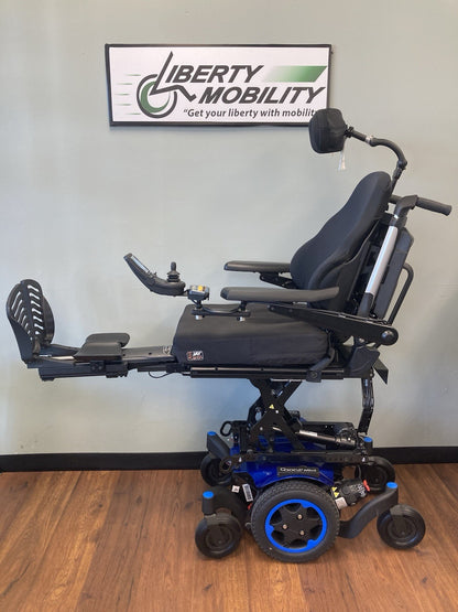 2025 Quickie Q300m Mini w/ Tilt, Elevate, Recline & Footrest ~4 Miles* #7627