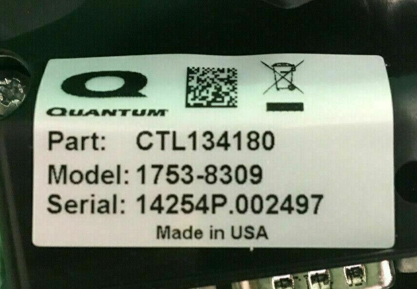 Quantum Q-LOGIC Display for Power Wheelchair CTL134180 / 1753-8309  #D645