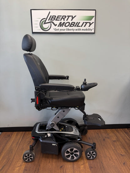 Pride Jazzy Air 2 Power Wheelchair w\ 12" Elevate Height ~300LB Capacity #LM7623