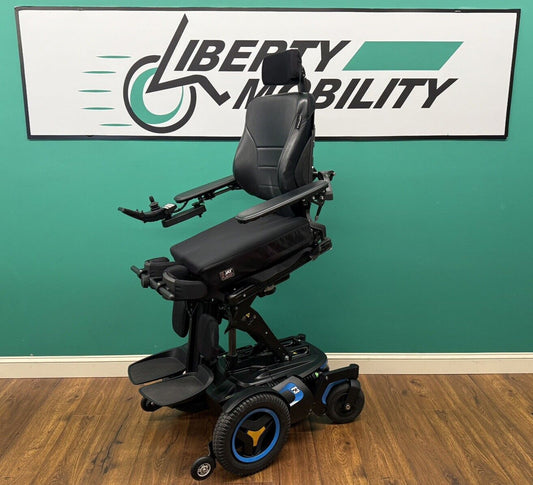 2018 Permobil F3 w/ Elevate, Tilt, Recline, Legs & 30° Anterior Tilt ~18 Miles
