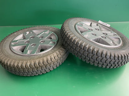 14"x3" Drive Wheels for Quantum Q6 Edge & Rival WHLASMB2093 -FULL TREAD* #i272