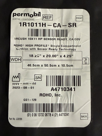 2023 Roho Air Cushion w/ Pump & Cover  18.25" X 20.00"X 4.25" 1R1011H #K875