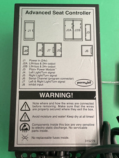 R Net Advanced Seat Controller for Permobil C300 Power Wheelchair 315302 #i945