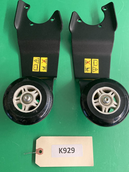 Left & Right Anti-Tip Wheel Assembly for Permobil F3 Power Wheelchairs #K929