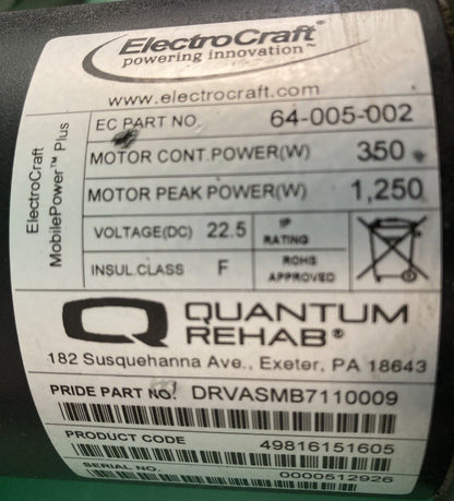 3800 RPM Motors for the Quantum Edge HD-DRVASMB7110010-DRVASMB7110009 #J458