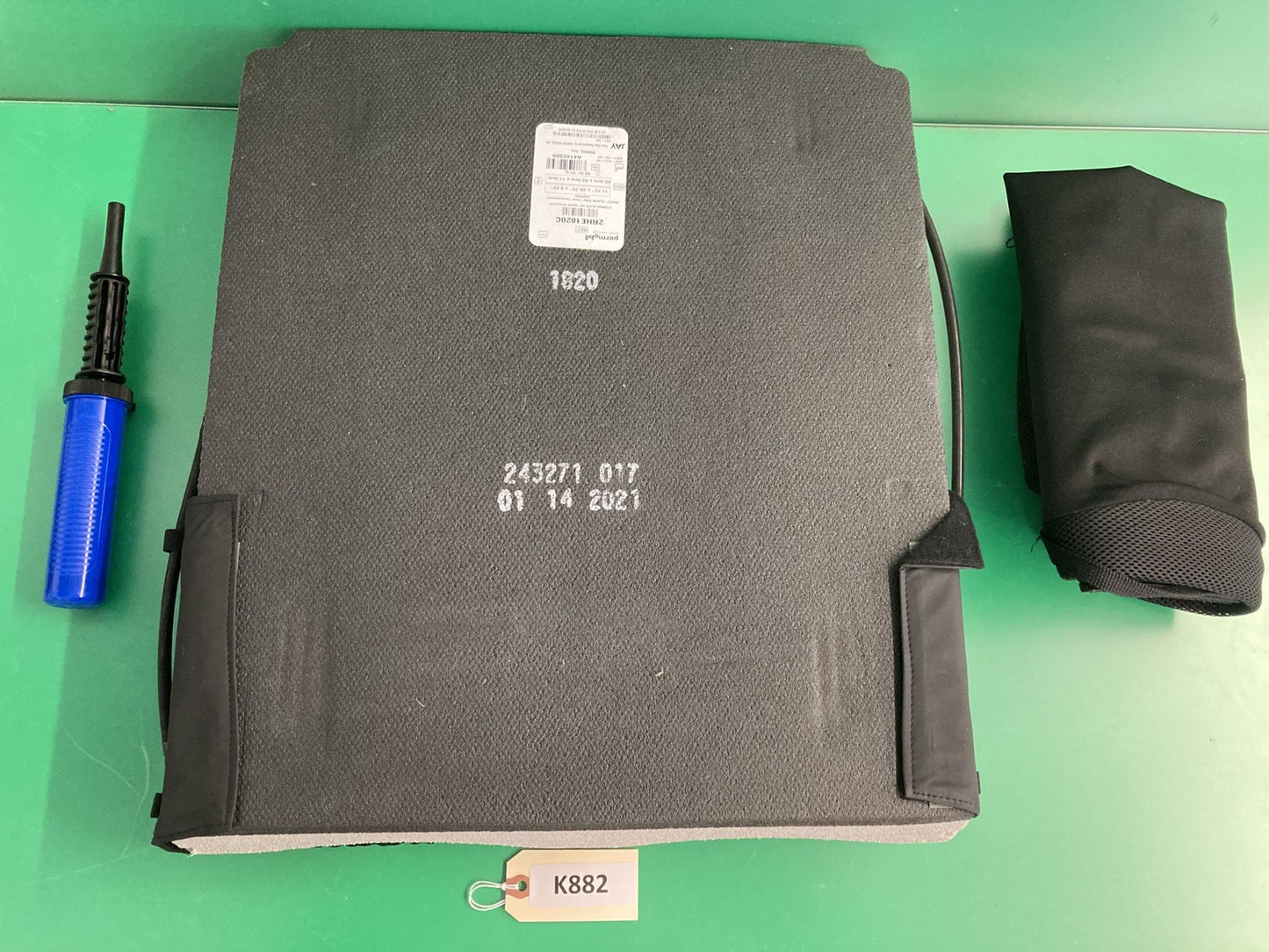 ROHO JAY Hybrid Elite Foam & Air Wheelchair Cushion 17.75" x 20.75" x 4.25 #K882