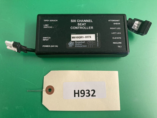 Perpetual Motion Enterprises- Six Channel Seat Controller for Powerchair  #H932