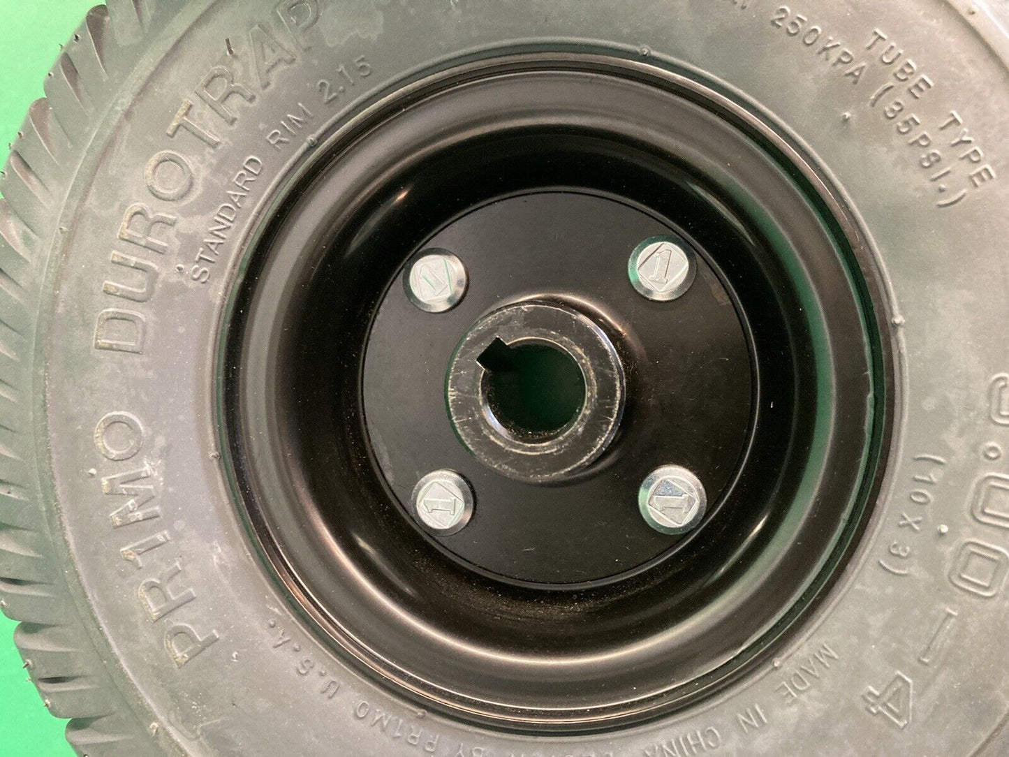 MINT* Dark Gray Drive Wheel Assembly for the Jazzy & Quantum J6 Wheelchair #J637
