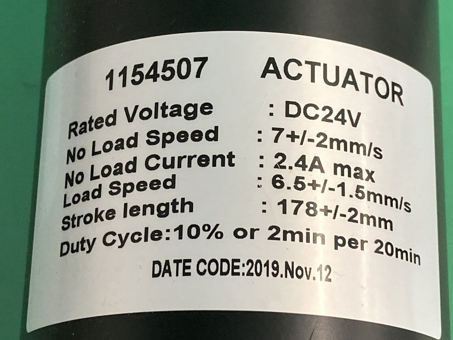 Invacare Tilt Actuator for Invacare TDX SP Power Wheelchair 1154507 #K097