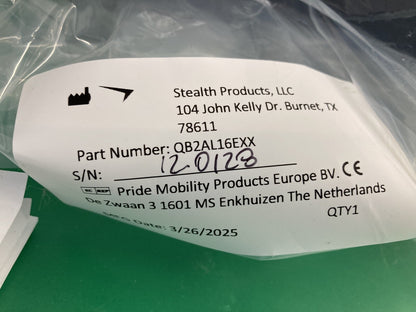 NEW Stealth ADI Cool Core Seat Back Cushion & Seat Back Pan Shell 16"x 24" #K771