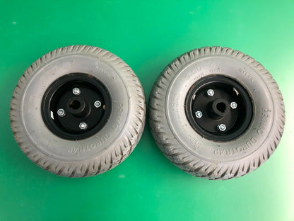 3.00-4 10"x3" Drive Wheel Assembly for Invacare Pronto Power Wheelchairs #H479