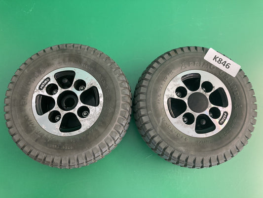 Pneumatic Drive Wheels for the Hoveround MPV5 Power Wheelchair #K846