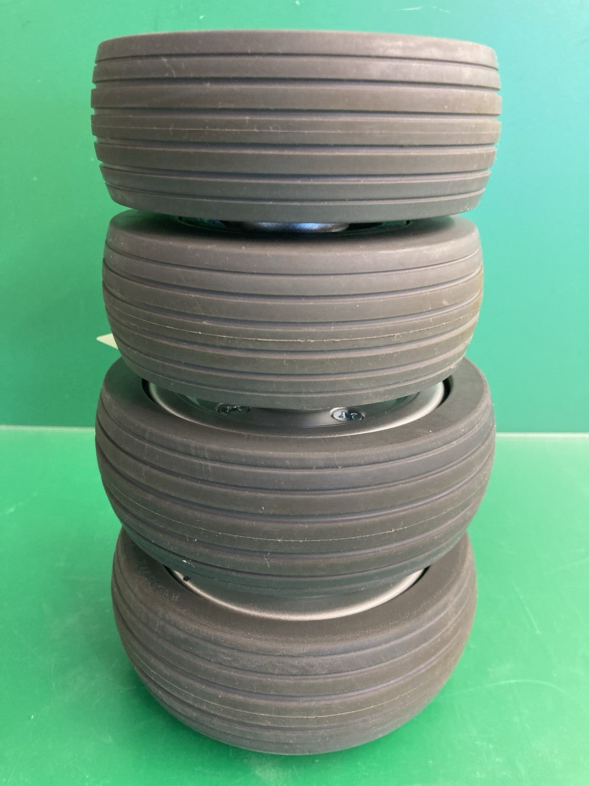 5" Front & 6" Rear Caster Wheels for the Pride J6 / Quantum J6 ~Set of 4* #L109