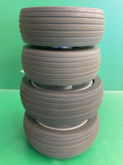 5" Front & 6" Rear Caster Wheels for the Pride J6 / Quantum J6 ~Set of 4* #L109