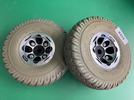 3.00-4 10"x3" Drive Wheel Assembly for Invacare Pronto Power Wheelchairs #K474