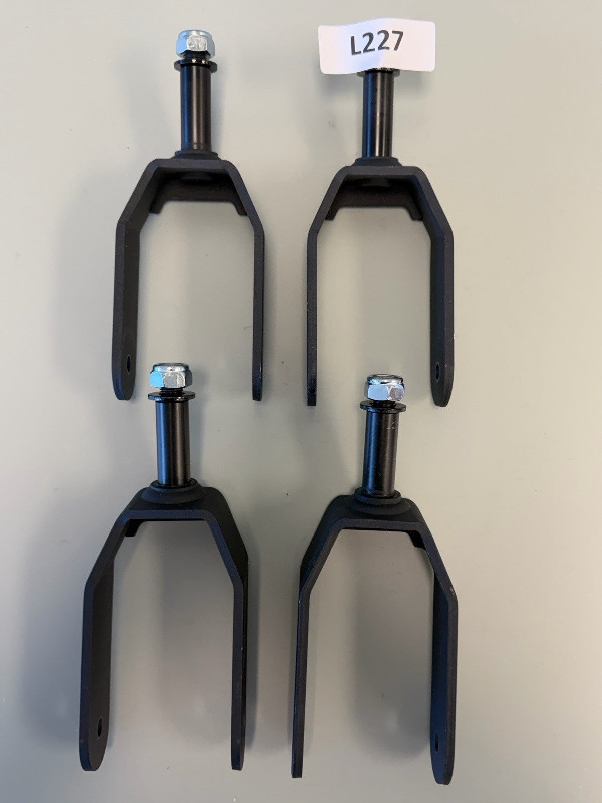 Front & Rear Caster Forks for Quickie Q500M Power Wheelchair #L227