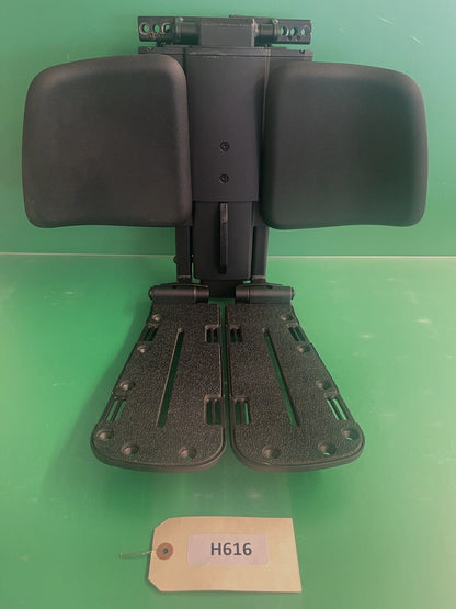 Quantum Tru Balance Center Mount Power Footrest Assembly for Powerchair #H616