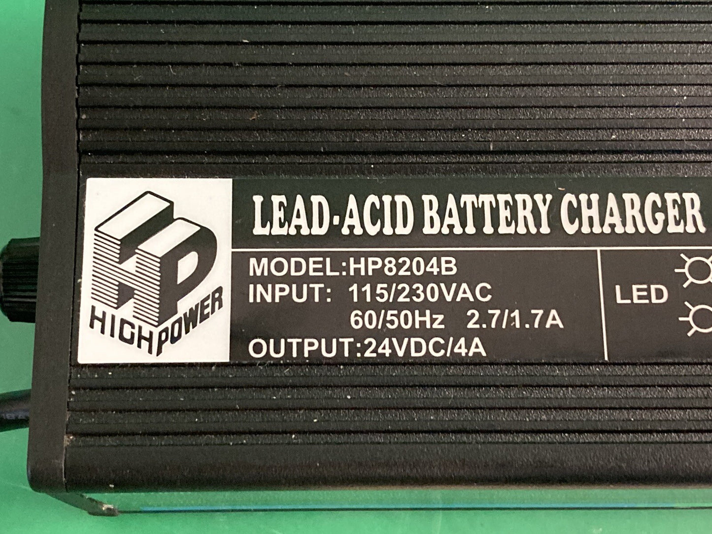 24V 4A HP8204B Battery Charger for Drive Pride, Invacare & Golden Scooters #K209