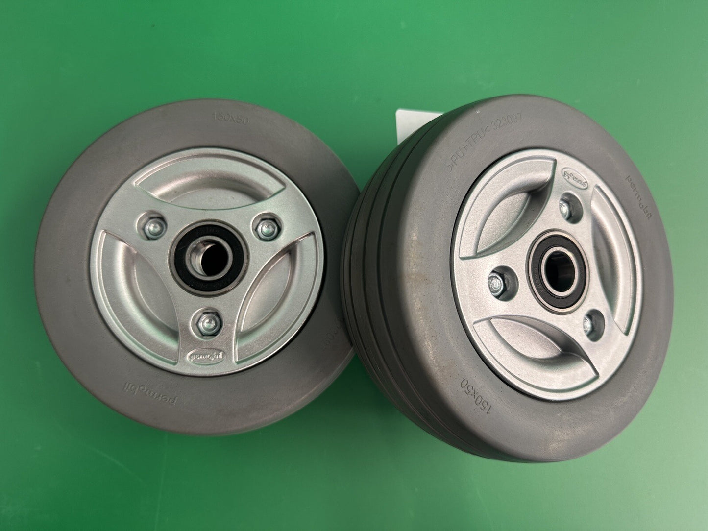 6" Caster Wheel Assembly for the Permobil M300 Power Wheelchair -Set of 2- #i548