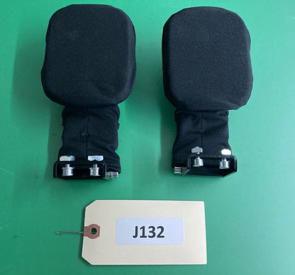 Permobil 3G -Elbow Supports w/ Mount Brackets for Power Wheelchair 1833415 #J132