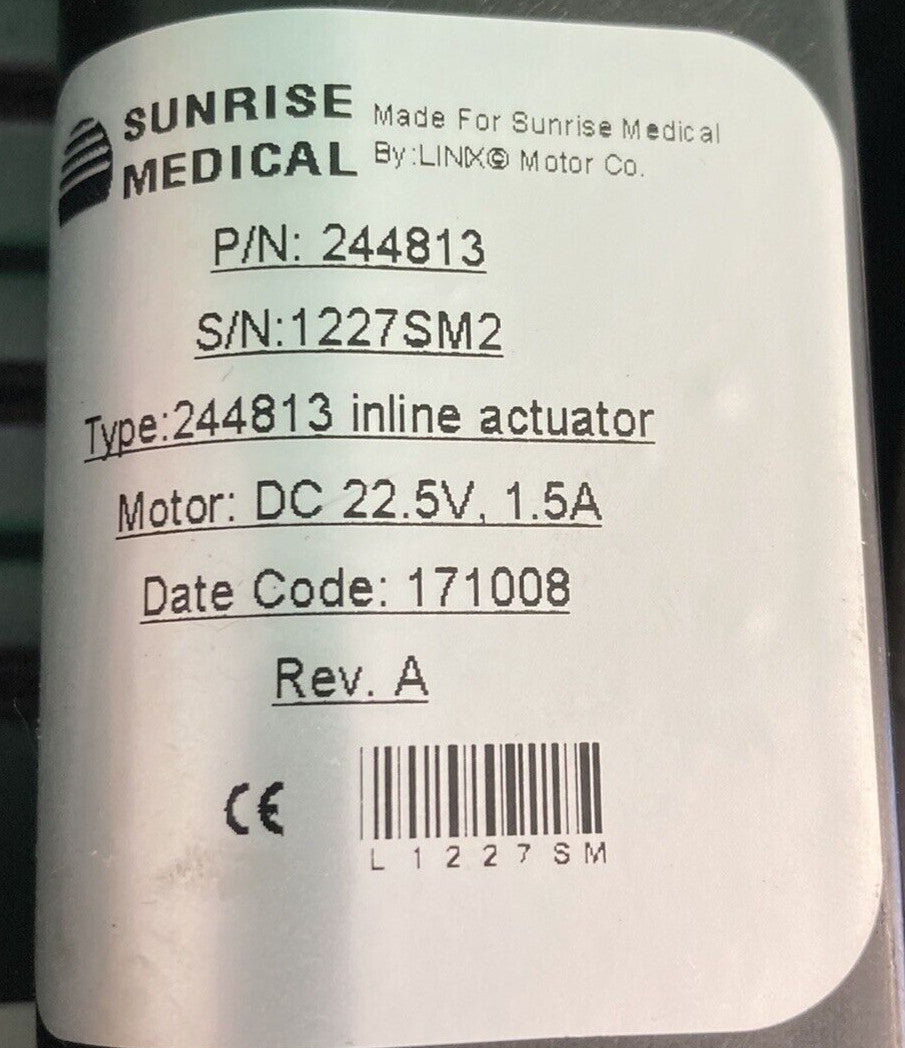 Quickie QM-710 Center Mount Power Elevating & Articulating Footrest #J546