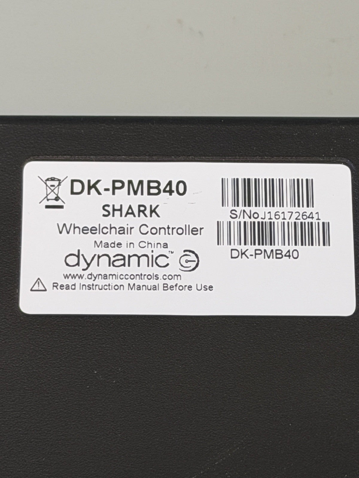 Dynamic DK-PMB40 Wheelchair Control Module - DRIVE TITAN Power Wheelchair #L261