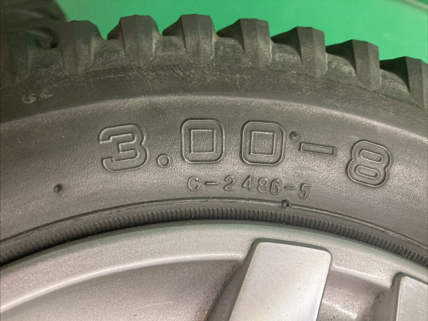 14"x3" Solid Drive Wheels for Jazzy 600 ES Power Wheelchair WHLASMB7120004 #K340