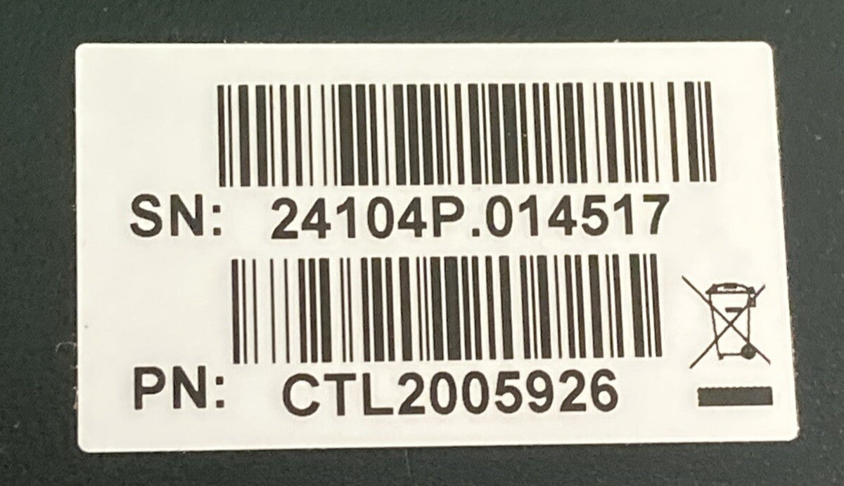 Quantum Seating Control Module 1765-5009 CTL2005926 3 Function Programming #K727
